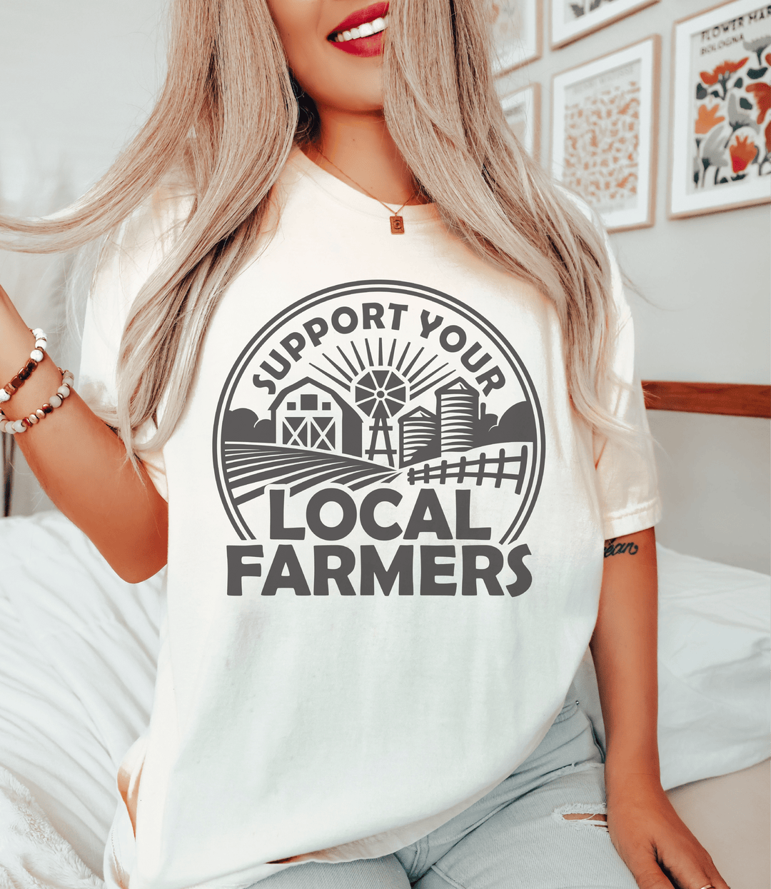 Support Your Local Farmers - Tees & Sweatshirts - The Red Rival