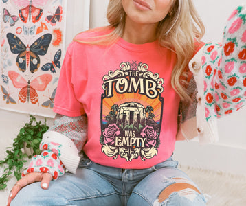 The Tomb Was Empty Crunchberry Graphic Tee - Graphic Tee - The Red Rival