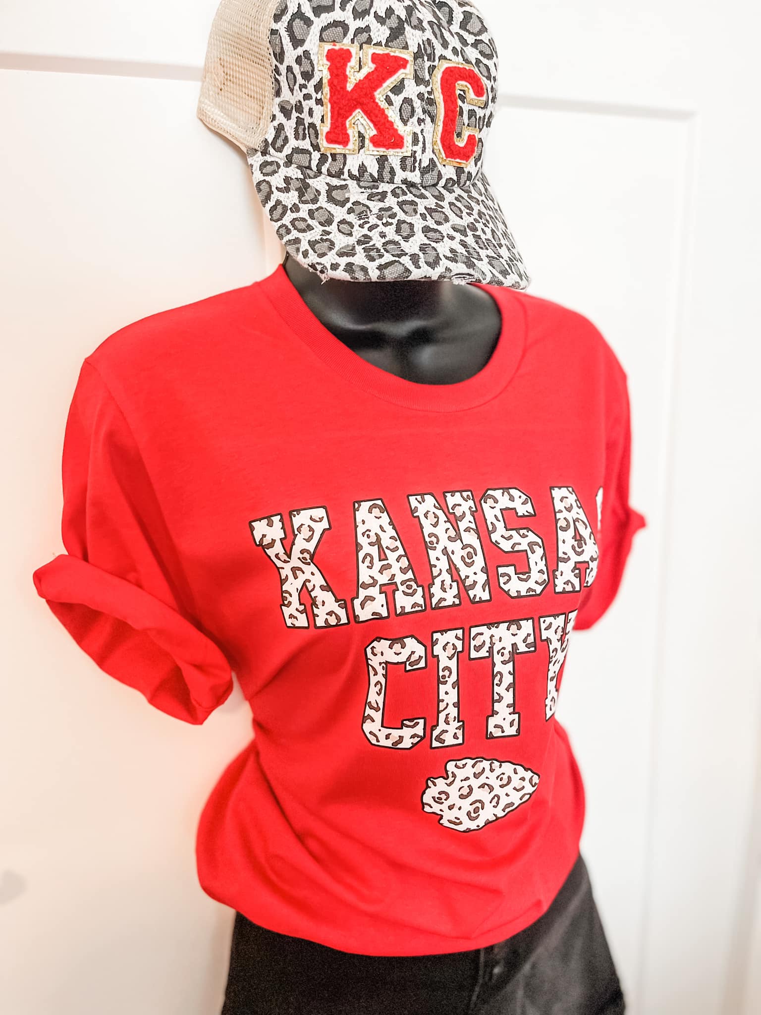 White Leopard Kansas City - Tees & Sweatshirts - The Red Rival